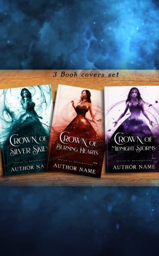 Crown - 3 book covers set