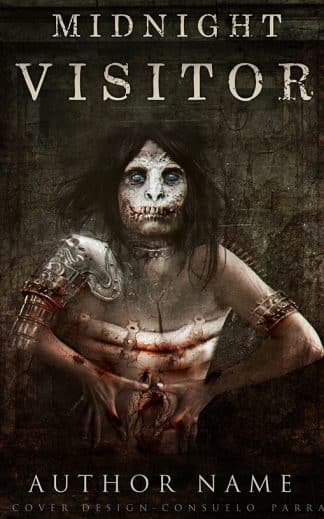 Premade Horror, Mystery Ebook Cover: Midnight visitor (Ebook and paperback)