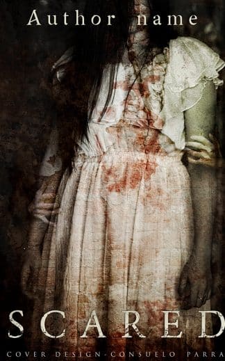 Premade Horror, Mystery Cover Design: Scared (Ebook and paperback)