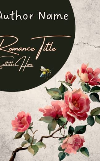 Bee and roses