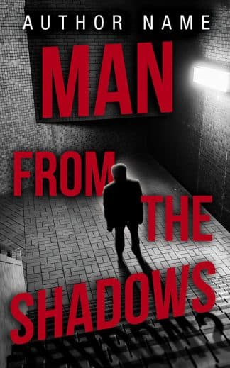 Pre-made Action & Adventure, Mystery, Thriller & Suspense Cover Design: Man from the Shadows