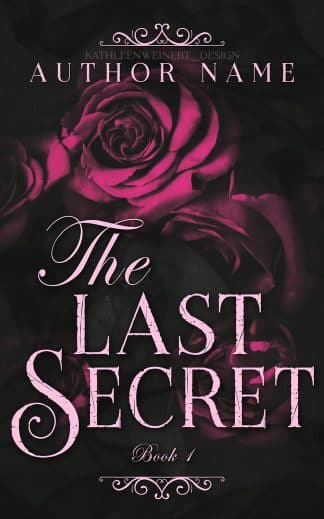 Pre-made Fantasy, Romance Cover Design: The Last Secret | Dark Romance - Fantasy