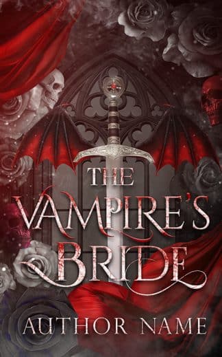Ready Made Fantasy, Horror, Romance Book Cover: The Vampire's Bride