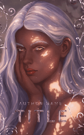 Premade Fantasy, Romance, Young Adult Ebook Cover: Violet