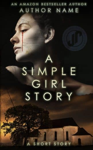 Premade Thriller & Suspense Cover Design: A SIMPLE GIRL STORY