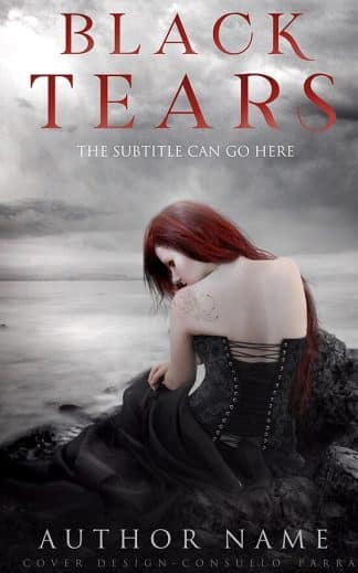Premade Fantasy, Mystery, Young Adult Cover Design: Black tears