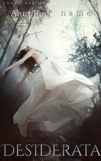 Pre-made Fantasy, Romance, Young Adult Book Cover: Desiderata