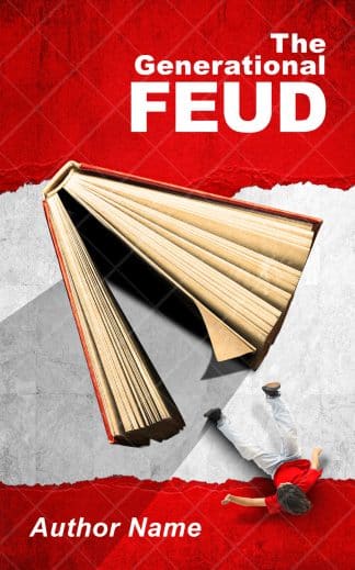 Premade Children's, Non-Fiction Cover Design: The Generational Feud