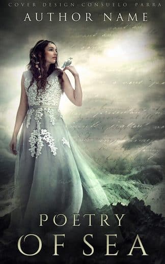 Pre-made Fantasy, Romance, Young Adult Ebook Cover: Poetry of sea