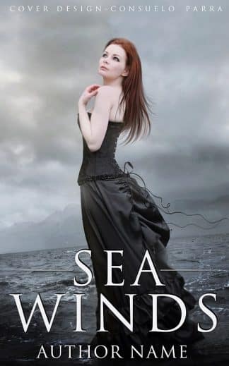 Premade Fantasy, Paranormal, Young Adult Book Cover: Sea winds