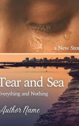 Pre-made Literary Fiction, Non-Fiction, Romance Cover Design: Tears and the sea