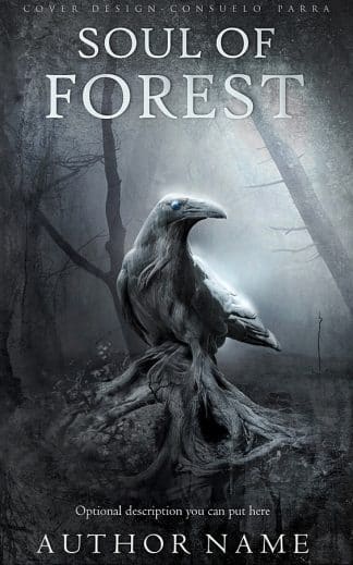 Pre-made Horror, Mystery, Young Adult Ebook Cover: Soul of forest