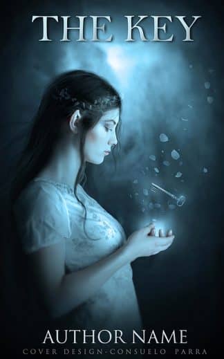 Pre-made Fantasy, Mystery, Young Adult Book Cover: The key