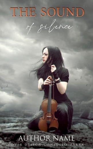 Pre-made Fantasy, Mystery, Young Adult Book Cover: The sound of silence