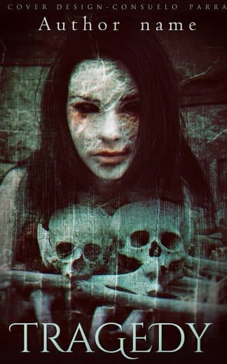 Pre-made Horror, Mystery, Thriller & Suspense Book Cover: Tragedy
