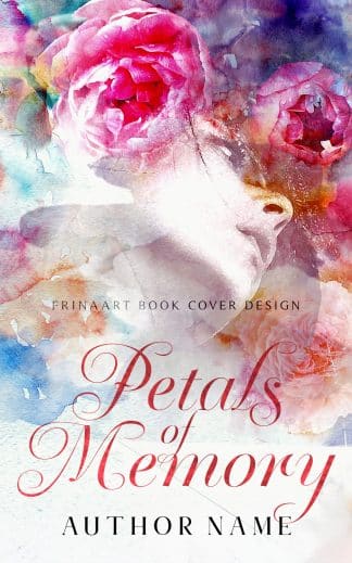 Petals of Memory – Premium Floral Romance Premade Book Cover