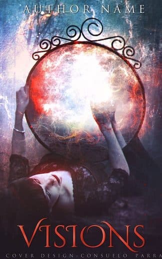 Pre-made Fantasy, Mystery, Paranormal Ebook Cover: Visions