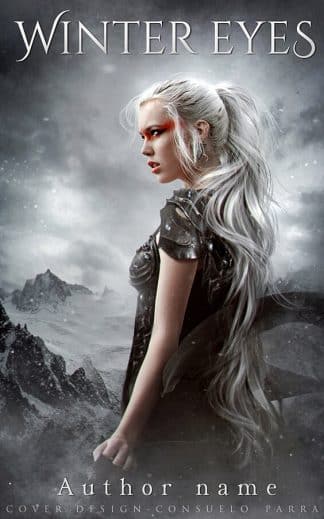 Premade Action & Adventure, Fantasy, Young Adult Ebook Cover: Winter eyes