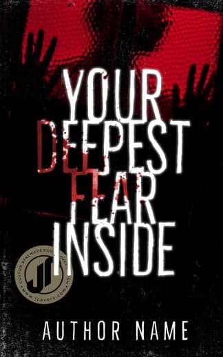 Premade Horror Cover Design: YOUR DEEPEST FEAR INSIDE