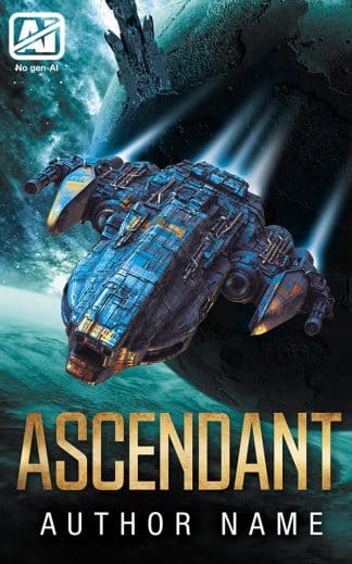 Premade Sci-Fi Ebook Cover: Ascendant