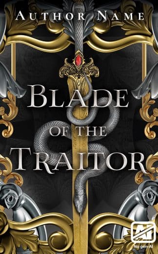 Premade Fantasy, Paranormal Ebook Cover: Blade of the Traitor