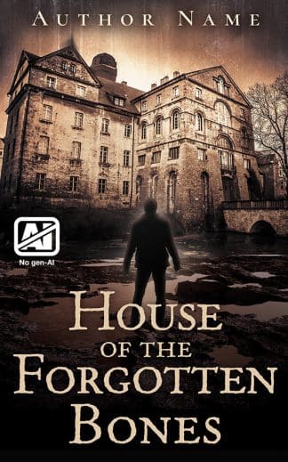 Pre-made Horror, Thriller & Suspense Cover Design: House of the Forgotten Bones