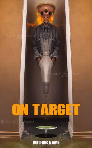 Premade Dystopia, Literary Fiction, Mystery Book Cover: On Target