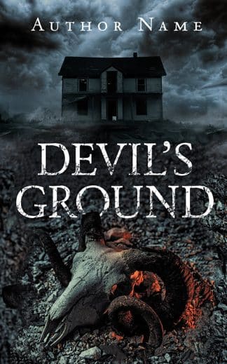 Premade Horror, Thriller & Suspense Book Cover: Devil's Ground