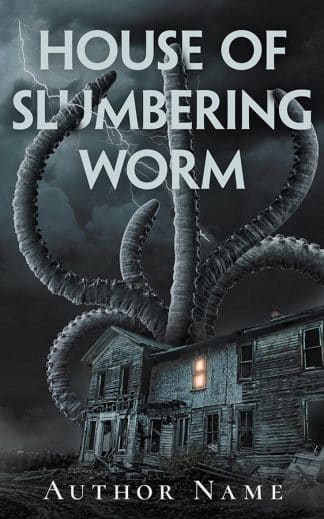 Premade Horror Ebook Cover: House of Slumbering Worm