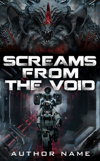 Premade Horror, Sci-Fi Cover Design: Screams from the Void