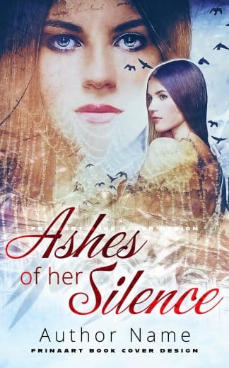 Ashes of Silence – Psychological Thriller Premade Book Cover