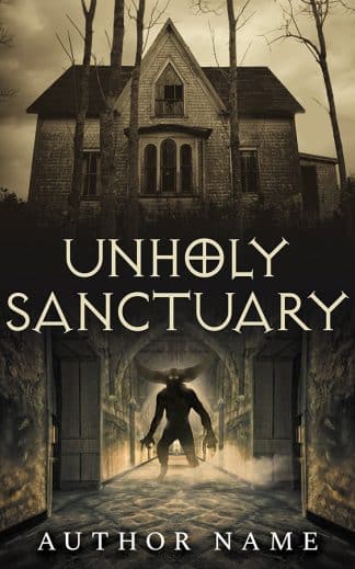 Pre-made Horror Cover Design: Unholy Sanctuary