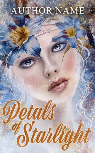 Premade Fantasy, Romance, Young Adult Cover Design: Petals of Starlight – Fantasy Romance Premade Cover