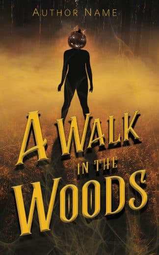 Premade Children's, Horror, Young Adult Book Cover: A Walk in the Woods