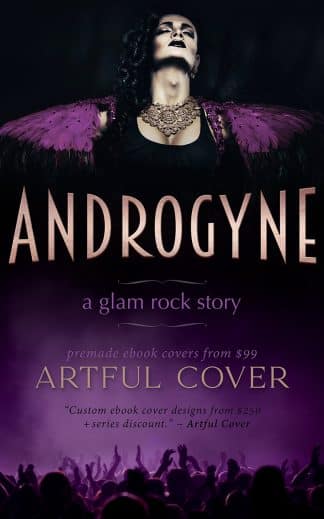 Ready Made Historical Fiction, Literary Fiction, Young Adult Book Cover: Androgyne