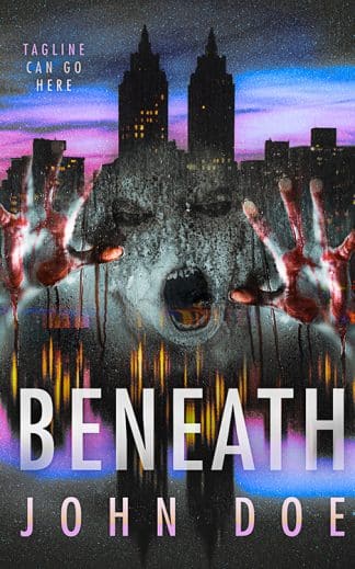 Ready Made Horror, Paranormal Ebook Cover: Beneath