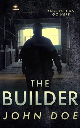 Premade Mystery, Thriller & Suspense Ebook Cover: The Builder