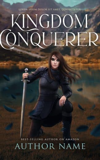 Ready Made Action & Adventure, Fantasy Book Cover: Kingdom Conquerer | CP186