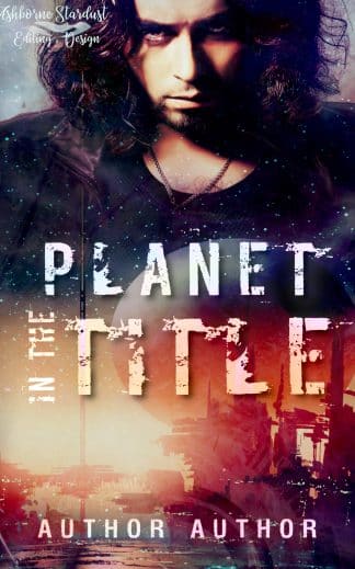 Pre-made Dystopia, Sci-Fi Ebook Cover: Planet in the Title