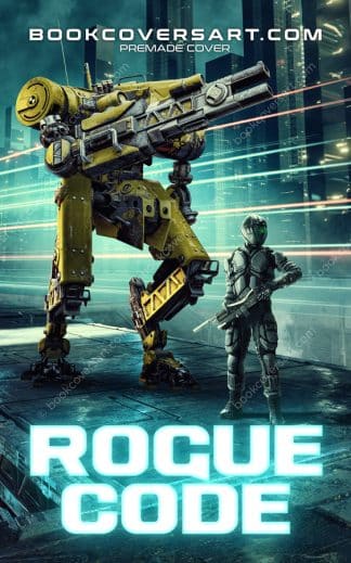 Pre-made Dystopia, Sci-Fi Ebook Cover: Rogue Code