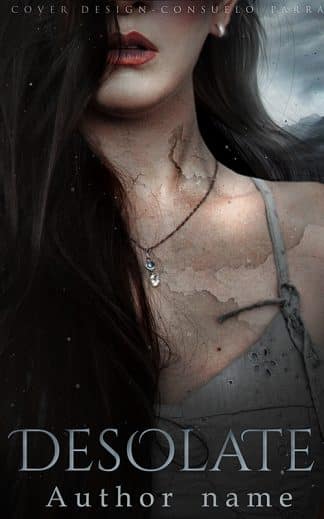 Pre-made Romance, Young Adult Book Cover: Desolate