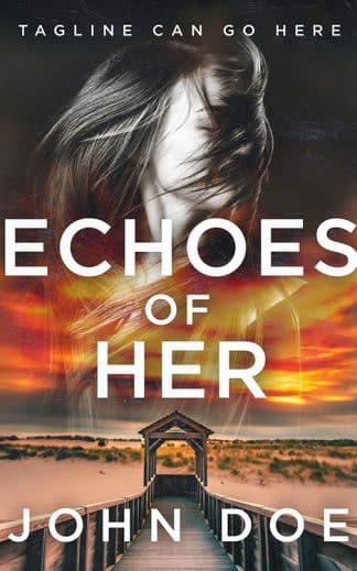 Premade Mystery, Thriller & Suspense Cover Design: Echoes of Her