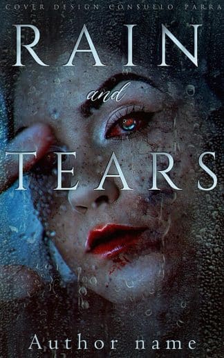 Premade Literary Fiction, Young Adult Cover Design: Rain and tears