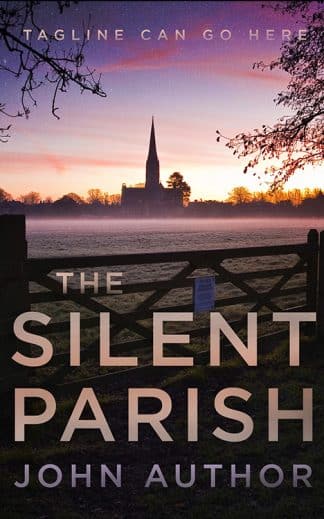 Pre-made Mystery, Thriller & Suspense Book Cover: The Silent Parish