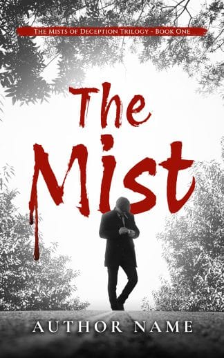 Pre-made Horror, Mystery, Thriller & Suspense Ebook Cover: Premade Psychological Thriller Book Cover | The Mist (Trilogy Book 1)