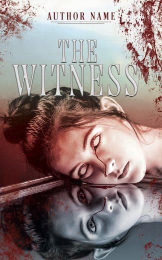 Premade Horror, Mystery, Thriller & Suspense Ebook Cover: The Witness
