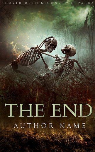 Premade Horror, Mystery, Thriller & Suspense Book Cover: The End