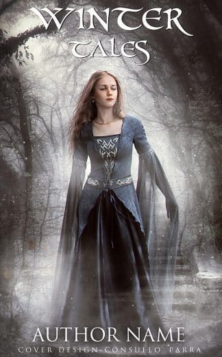 Premade Fantasy, Young Adult Book Cover: Winter tales II