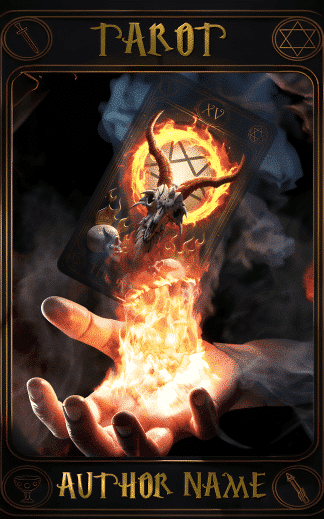 Ready Made Horror Book Cover: Tarot