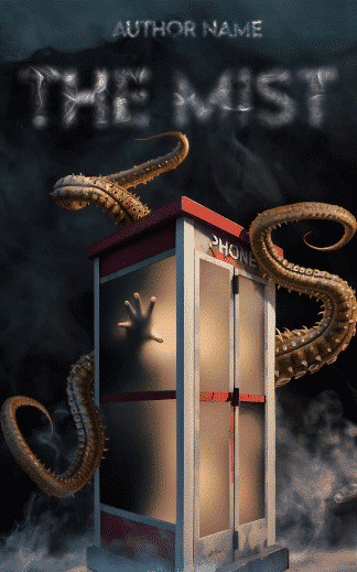 Premade Horror Cover Design: Mist